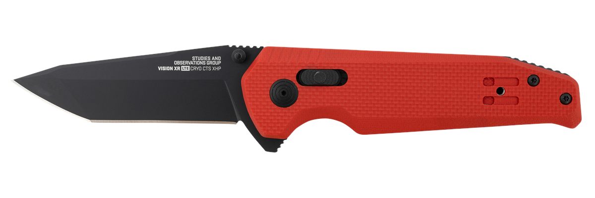 SOG Knives Vision XR LTE 3.36in Folding Tanto/Straight CTS XHP Blade G10 Ha