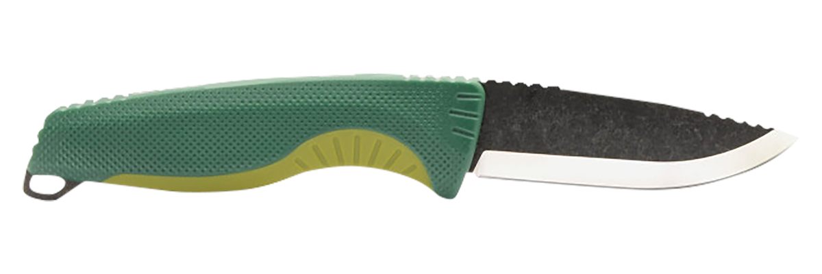 SOG Knives Aegis AT 3.13in Folding Drop Point Part Serrated Black TiNi Cryo
