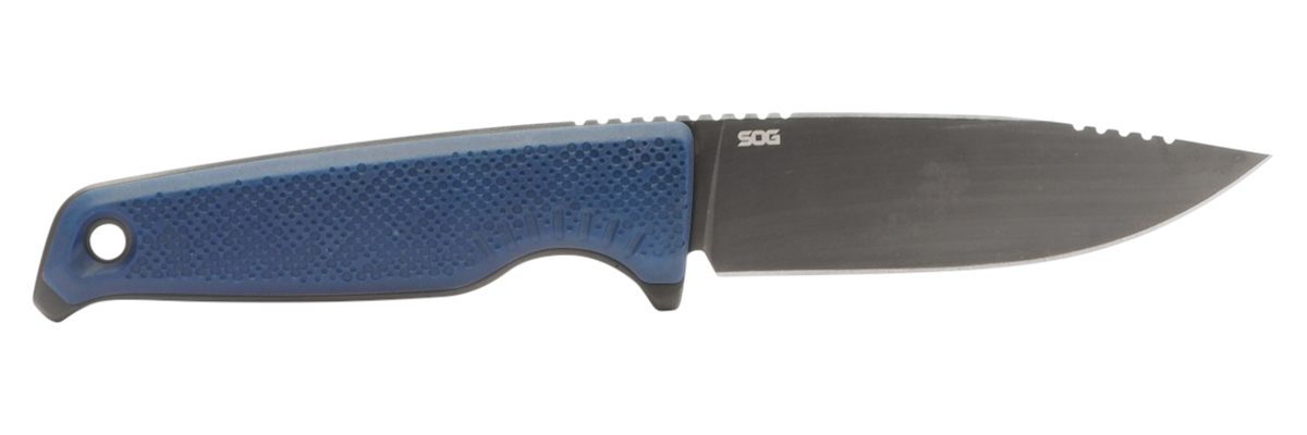 SOG Knives Altair FX 3.40in Fixed Clip Point Plain Satin TiCN Cryo CPM 154