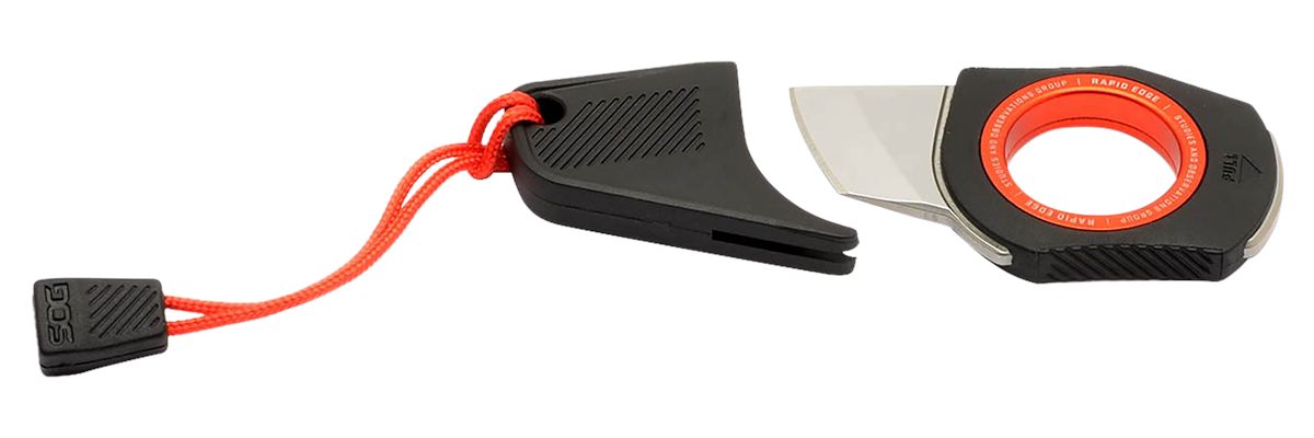 SOG Knives Rapid Rescue Black/Red Blister pack