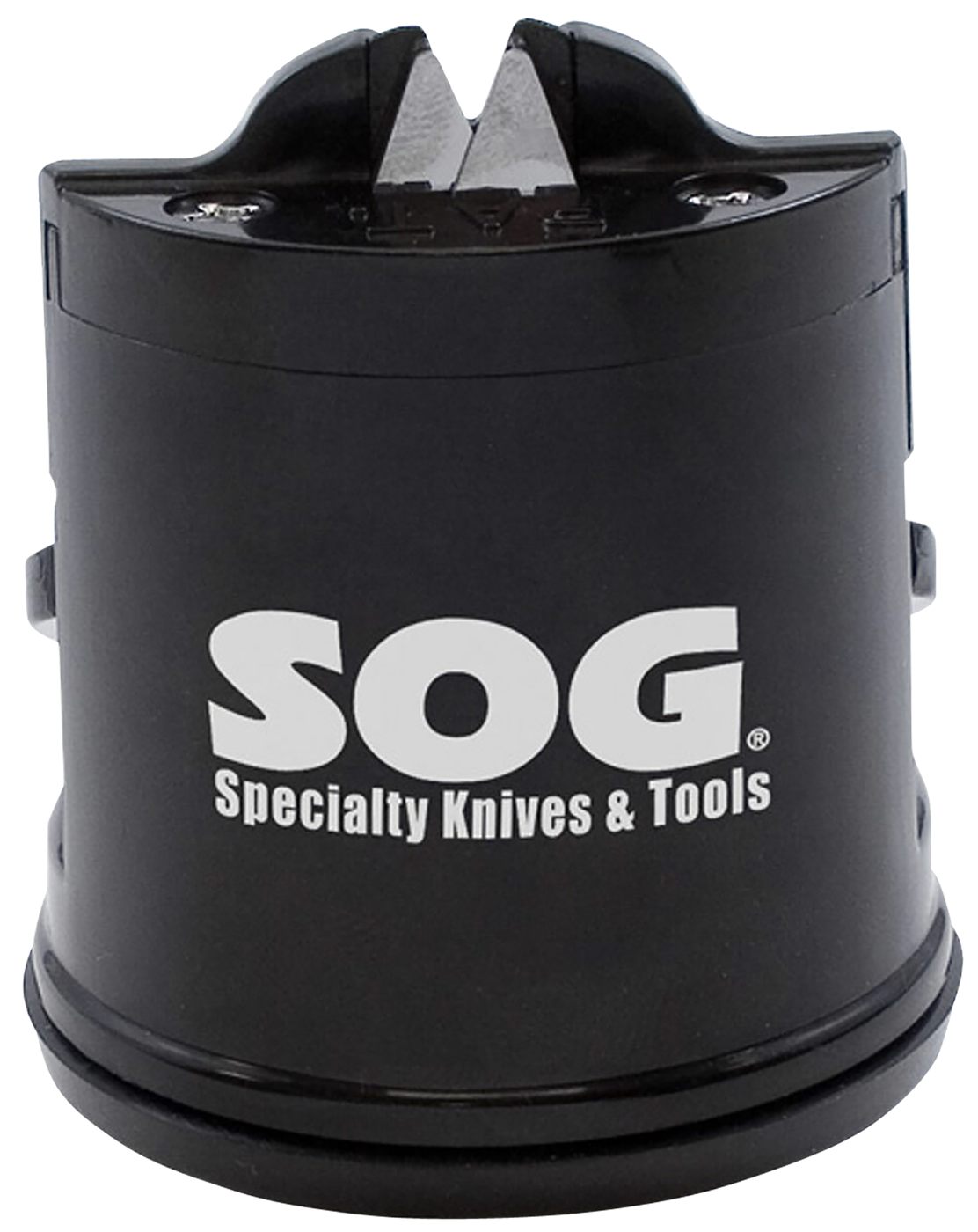 SOG Knives Countertop Sharpener Tech Specs Black GRN