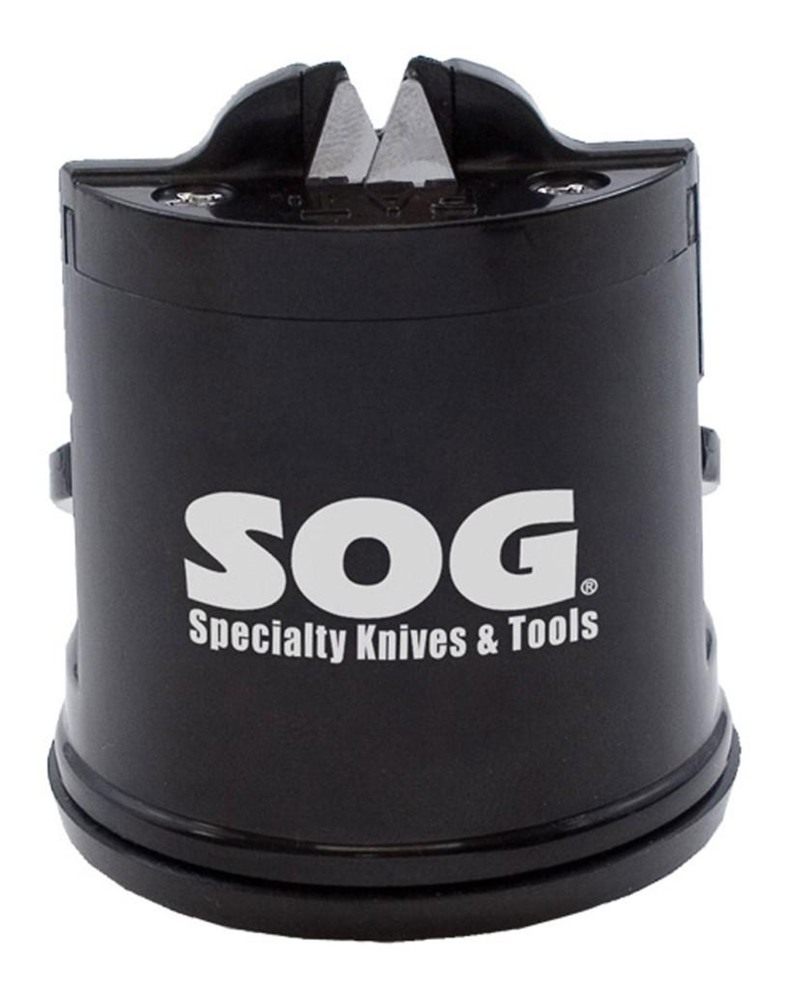 SOG Knives Countertop Sharpener Tech Specs Black GRN view 4