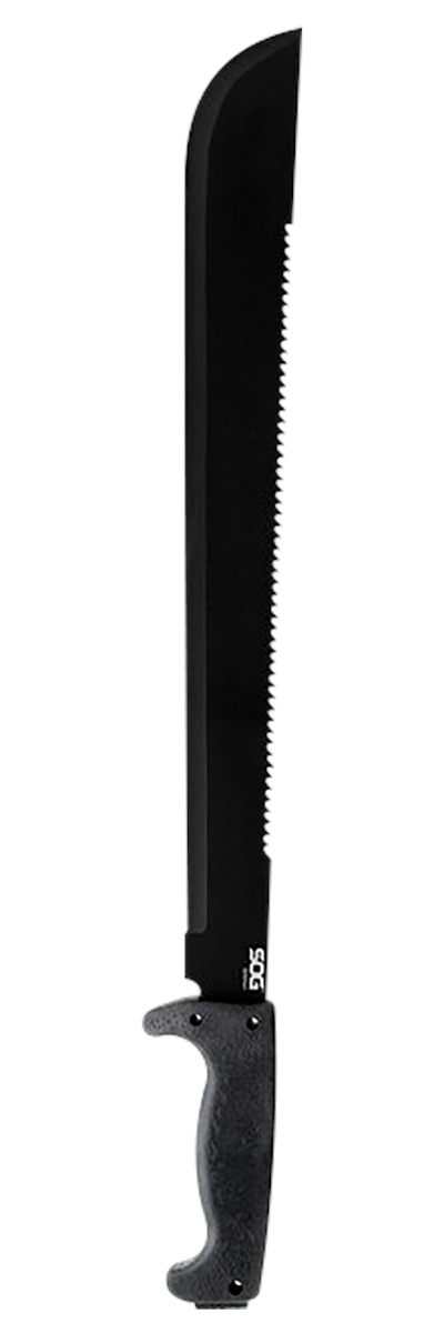 SOG Knives 18in Black Powder Coated 3 Cr13 MoV SS Blade Kraton Handle 24in view 3
