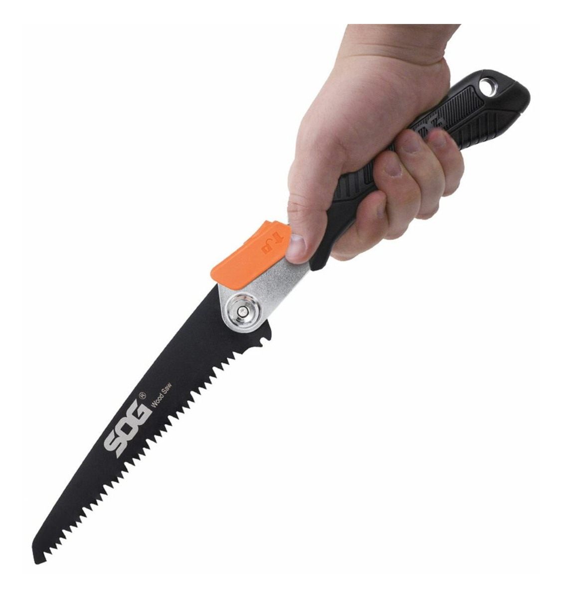 Sog Specialty Knives Wood Saw Folding 8.25in Black High Carbon Steel Blade view 2
