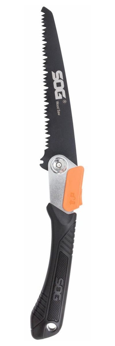Sog Specialty Knives Wood Saw Folding 8.25in Black High Carbon Steel Blade view 4
