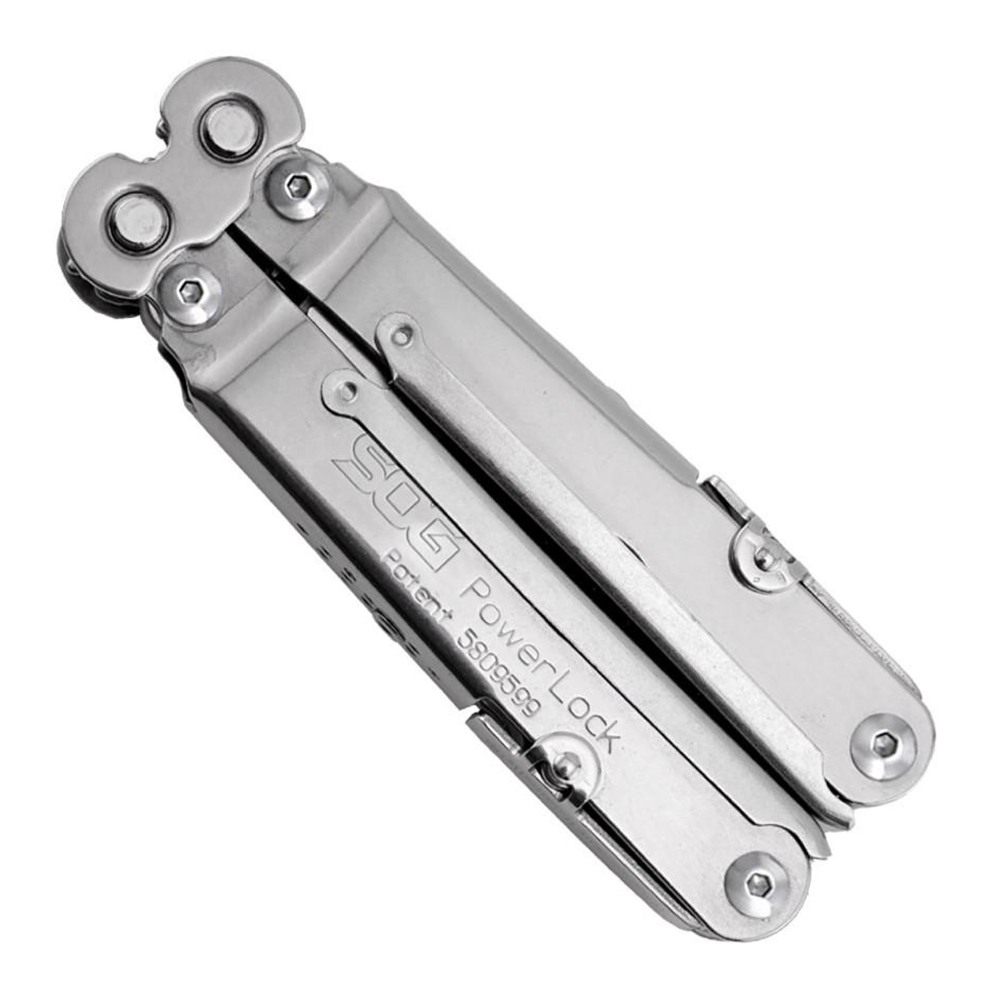 SOG Knives PowerLock Polished 420 Stainless Steel 7in Long Includes Sheath view 4