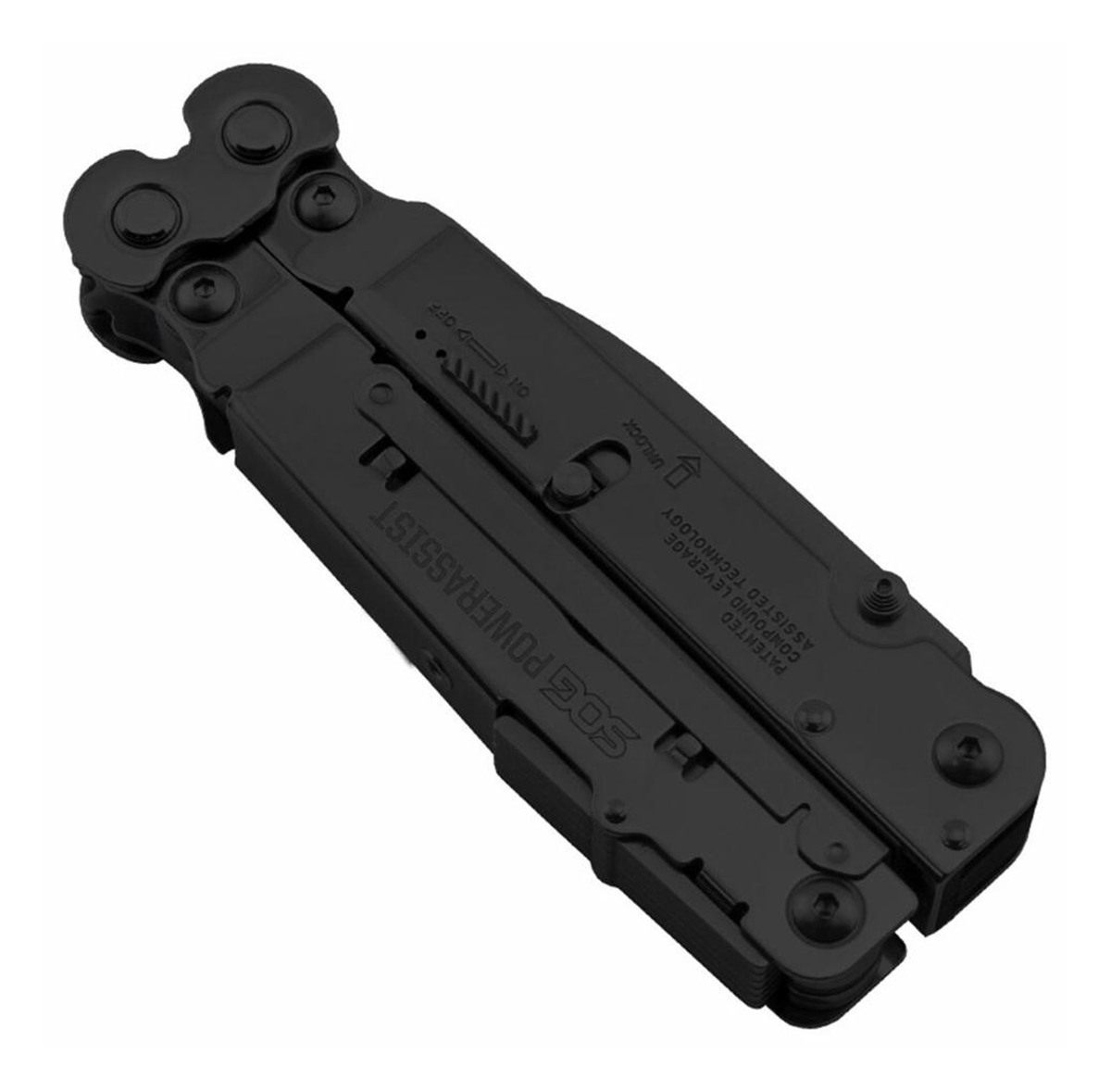 SOG Knives Tools PowerAssist Black Oxide 420 Stainless Steel 7in Long Featu view 7