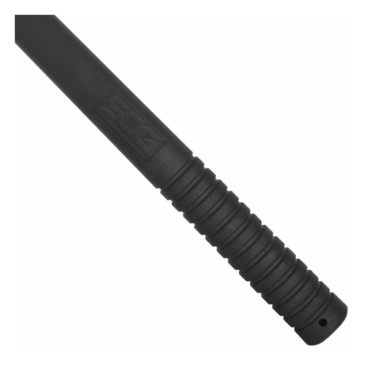 SOG Knives Tactical 2.75in Blade 420HC SS Black Side Hammer Checkering GRN view 4