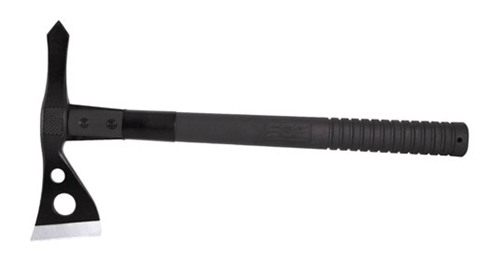 SOG Knives Tactical 2.75in Blade 420HC SS Black Side Hammer Checkering GRN view 7