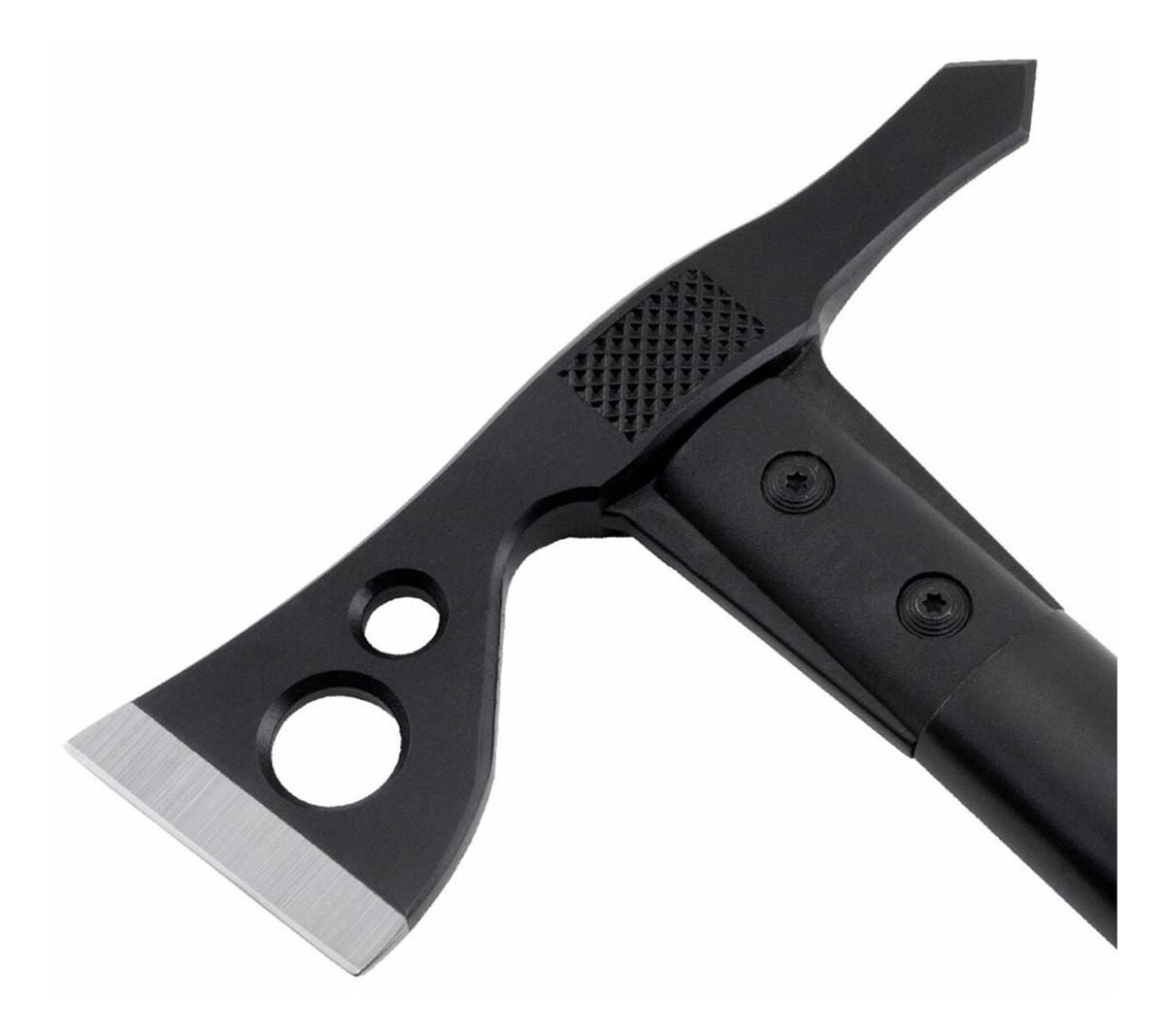 SOG Knives FastHawk 2in Blade 420HC SS Black Side Hammer Checkering w/SOG G view 4