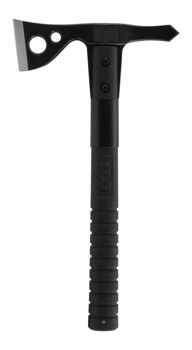 SOG Knives FastHawk 2in Blade 420HC SS Black Side Hammer Checkering w/SOG G view 7