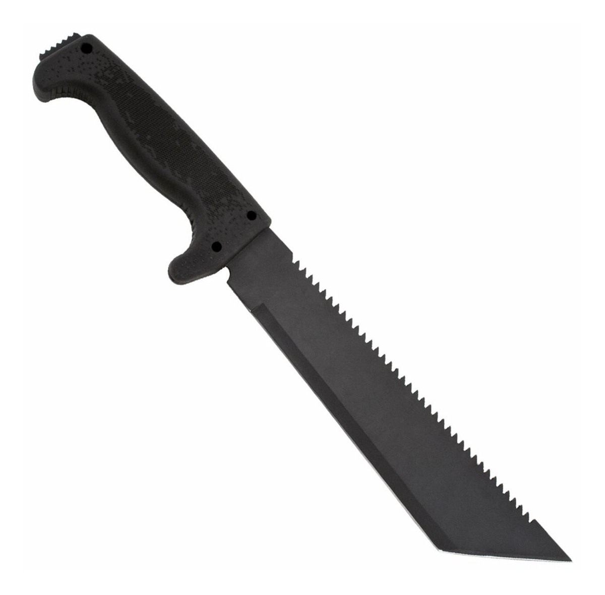 SOG Knives 10in Black Hardcased 3 Cr13 MoV SS Blade Kraton Handle 16in Long