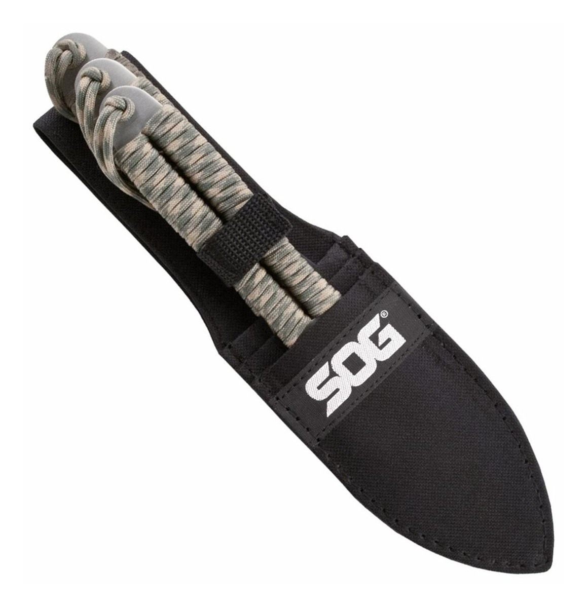Sog Specialty Knives Fling Throwing 2.8in Blade Green and Tan Paracord Wrap view 4