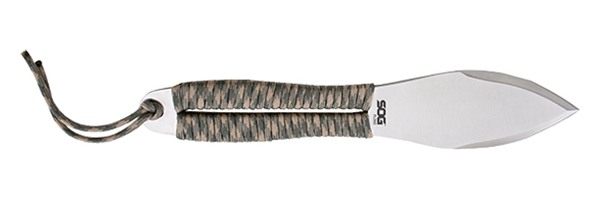Sog Specialty Knives Fling Throwing 2.8in Blade Green and Tan Paracord Wrap view 7