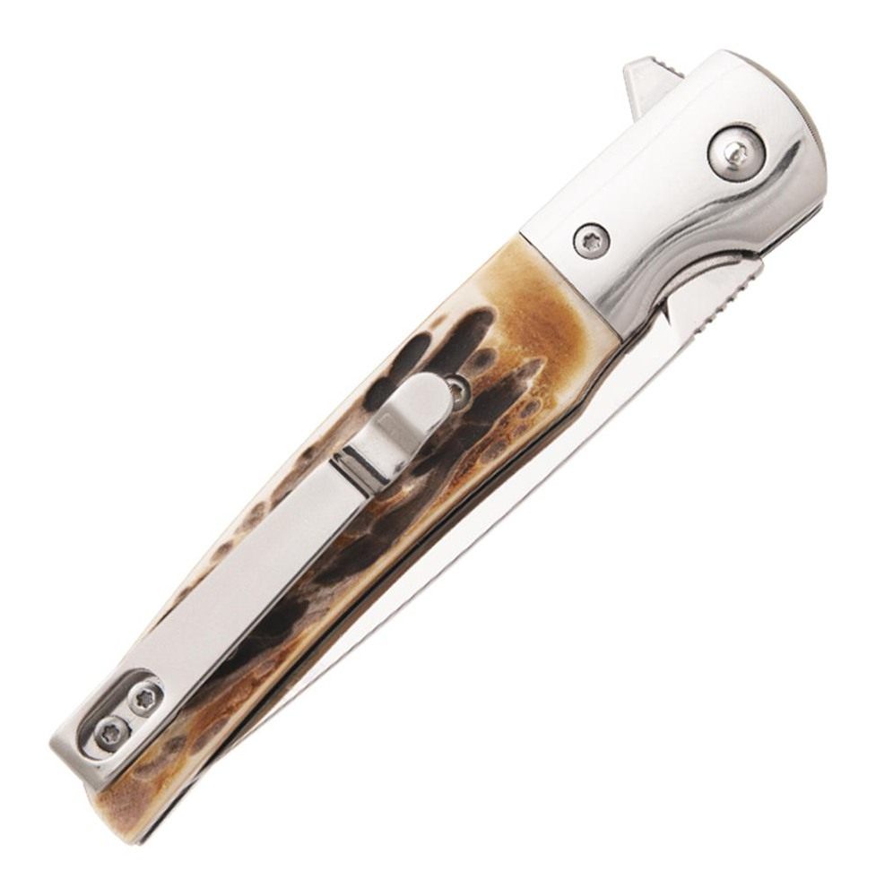 Bear Son Cutlery Rancher Sideliner Folding Knife 3/8in Drop Point Blade Sta