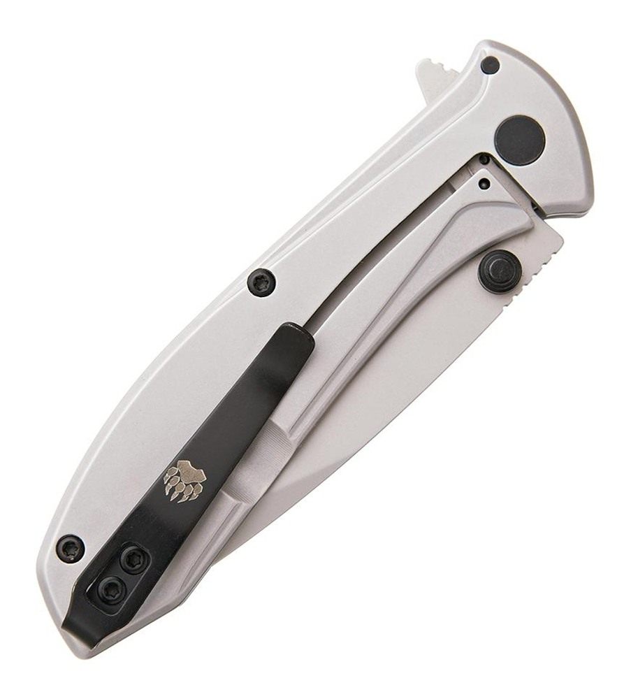 Bear Son Cutlery Framelock Assisted Opener Folding Knife 2-7/8in Drop Point