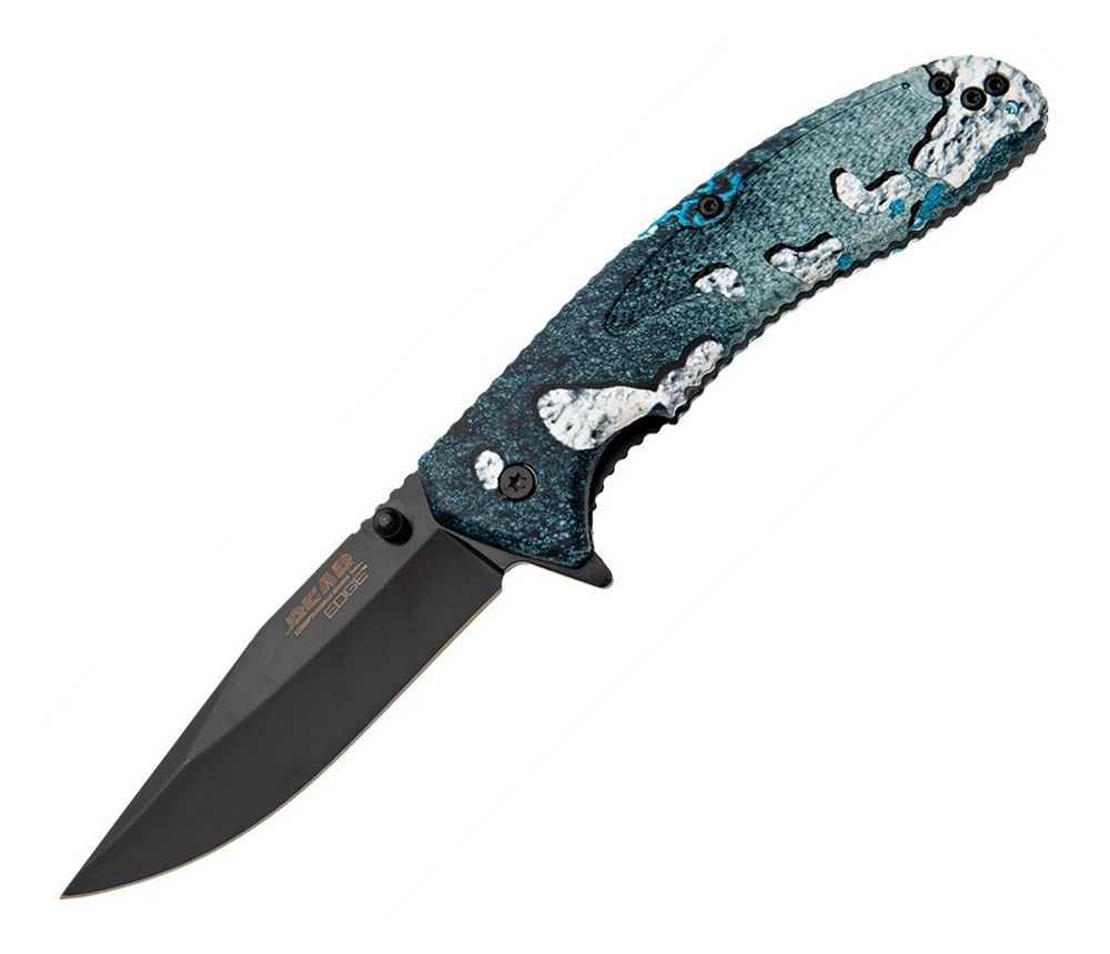 Bear Son Cutlery Sideliner Folding Knife 3-1/2in Clip Point Blade TrueTimbe