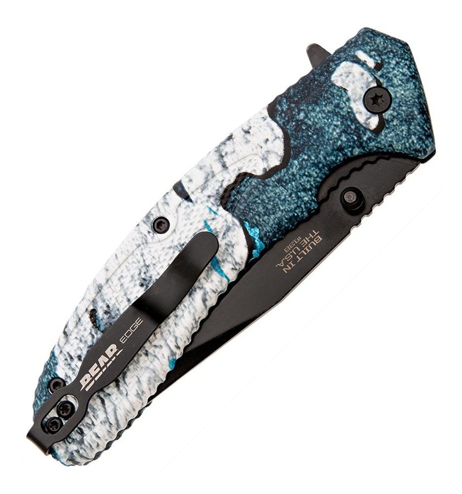 Bear Son Cutlery Sideliner Folding Knife 3-1/2in Clip Point Blade TrueTimbe view 2