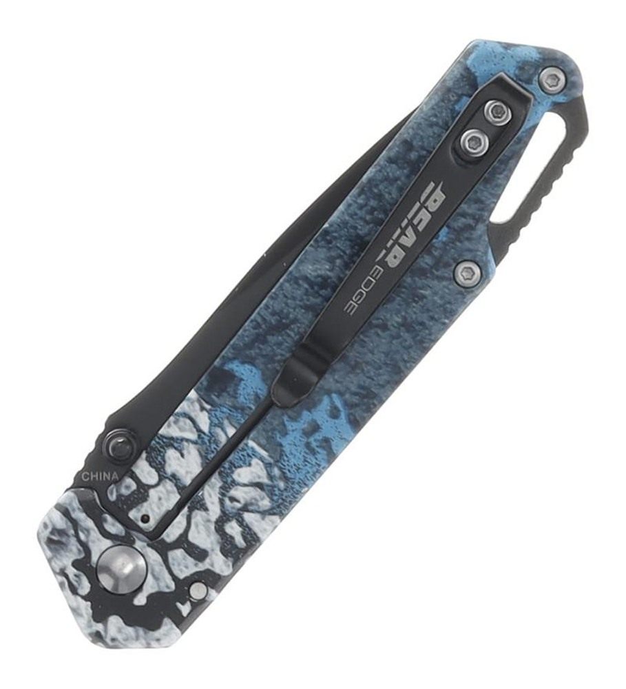 Bear Son Cutlery Edge Folding Knife 3in Drop Point Blade Truetimber Rift view 3