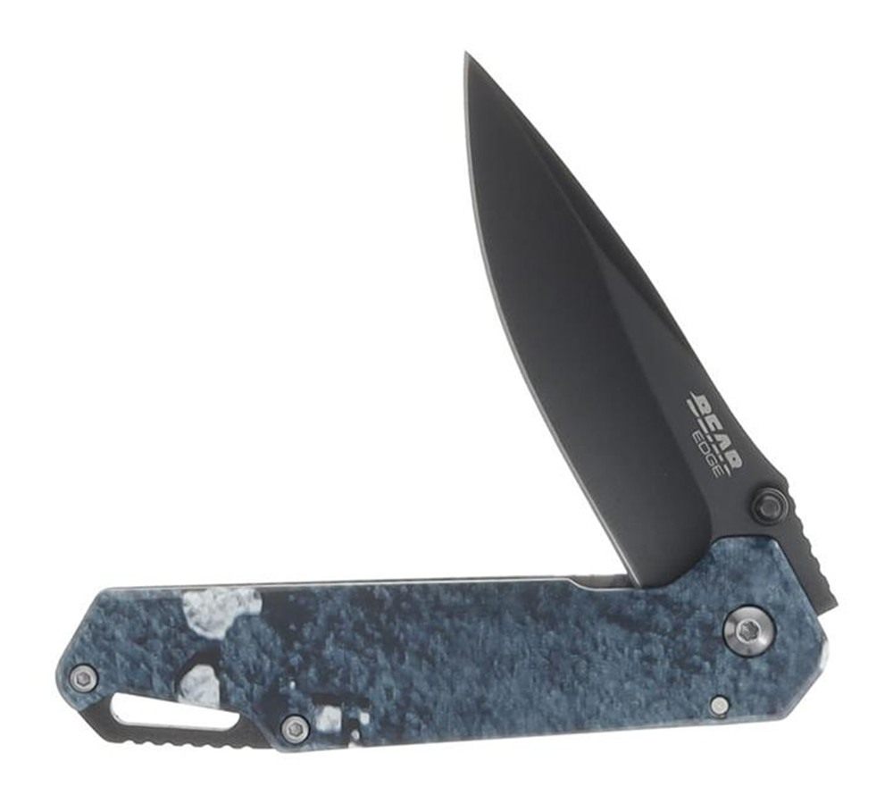 Bear Son Cutlery Edge Folding Knife 3in Drop Point Blade Truetimber Rift view 5