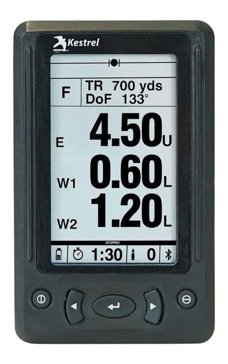 KESTREL HUD FOR 5 SERIES BALL- ISTICS METERS BLACK W/REMOTE