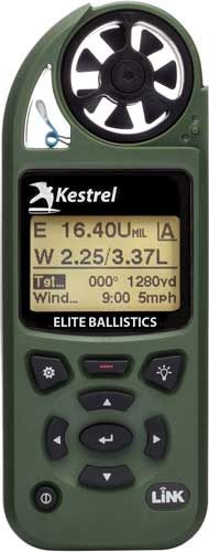Kestrel 5700 Elite Weather Meter with Applied Ballistics LiNK - Olive Drab