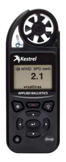 Kestrel 5700 Elite Weather Meter with Applied Ballistics LiNK - Black