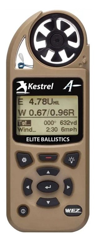 Kestrel Ballistics 5700X WEZ W/ Applied TAN