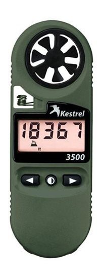 Kestrel 3500NV Weather Meter/Digital Psychrometer +NV Backlight Olive Drab