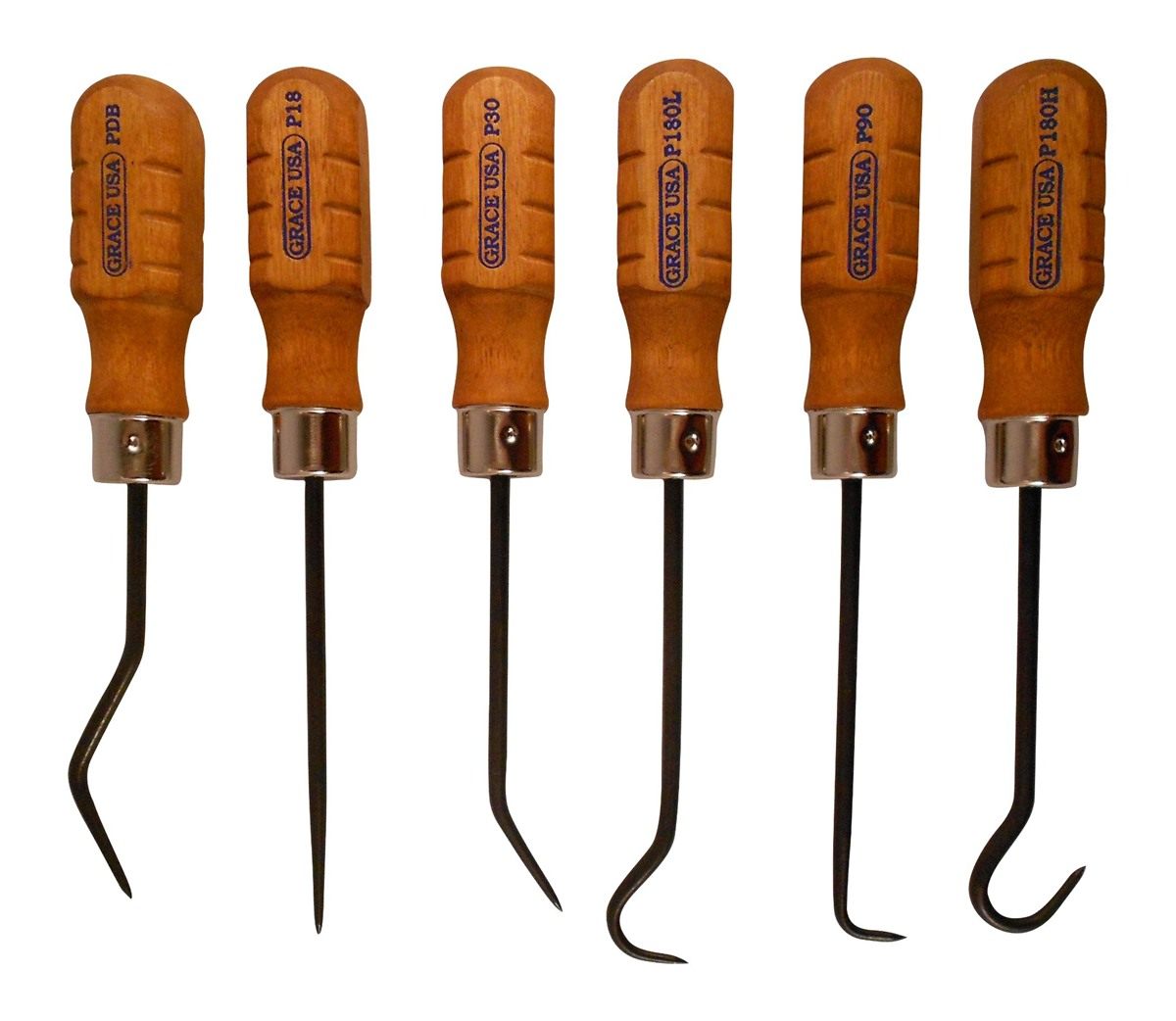 Pro Ears Grace USA - Hook and Pick Set - 6-Piece - HP6- Gunsmith Tools Acce