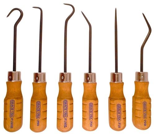 Pro Ears Grace USA - Hook and Pick Set - 6-Piece - HP6- Gunsmith Tools Acce view 2