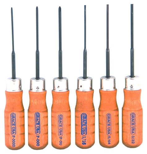 Grace USA Micro Screwdriver Set - MS6 - Gunsmithing - - 6 piece - Tools Acc view 2