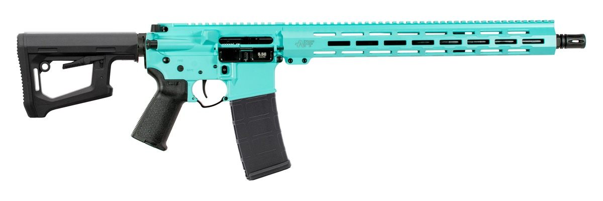 Apf Armory 5.56 Nato Fury 16 Robbins Egg Blue Mlok