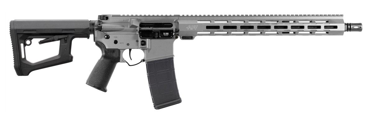 Apf Armory 5.56 Nato Fury 16 Bull Shark Gry Mlok