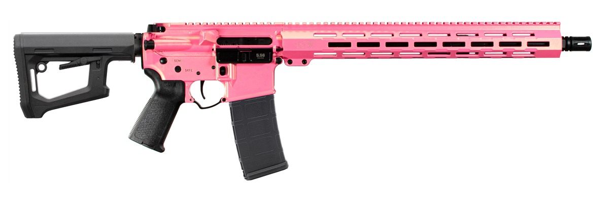 Apf Armory 5.56 Nato Fury 16 Pinkasaurus Rex Mlok