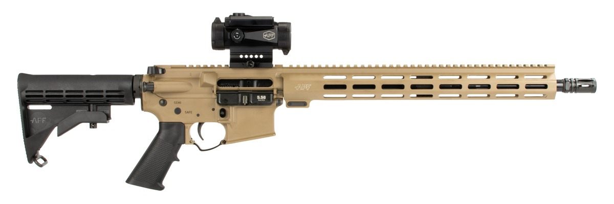 Apf Armory Guardian 5.56 Fde 16 Mlok M4 30rd Optics