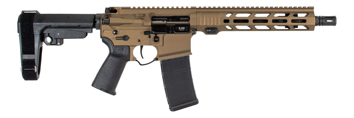 Apf Armory 5.56 Pistol 2.0 10.5 Burnt Bronze Mlok