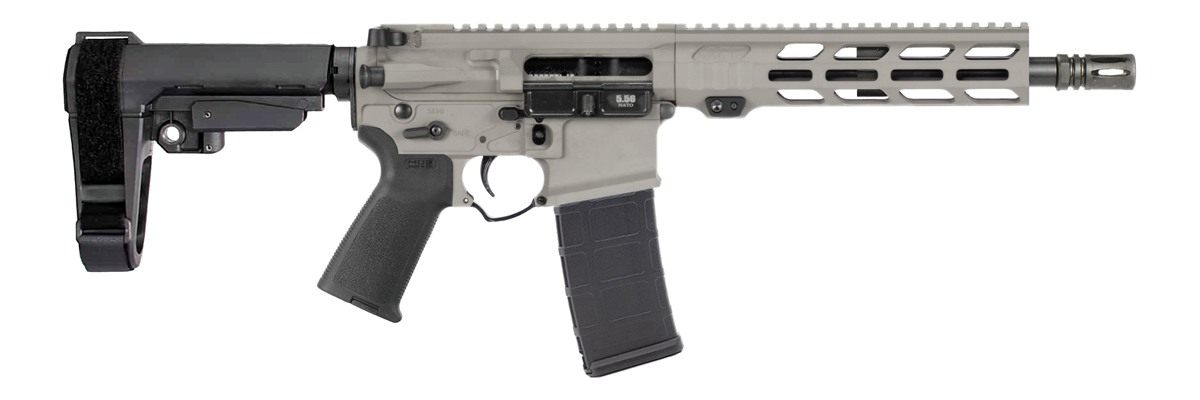 Apf Armory 5.56 Pistol 2.0 10.5 Gray Mlok