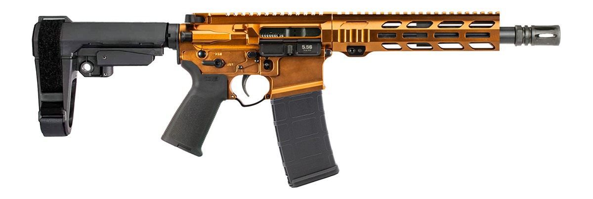 Apf Armory 5.56 Pistol 2.0 10.5 Copper FX Mlok