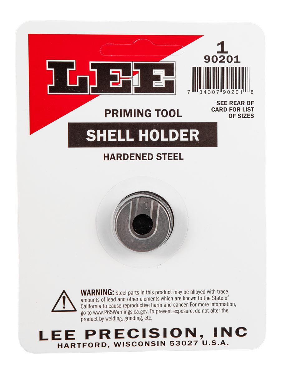 Lee Precision 90023 Auto Prime Hand Priming Tool Shellholder, 19 (9mm Luger