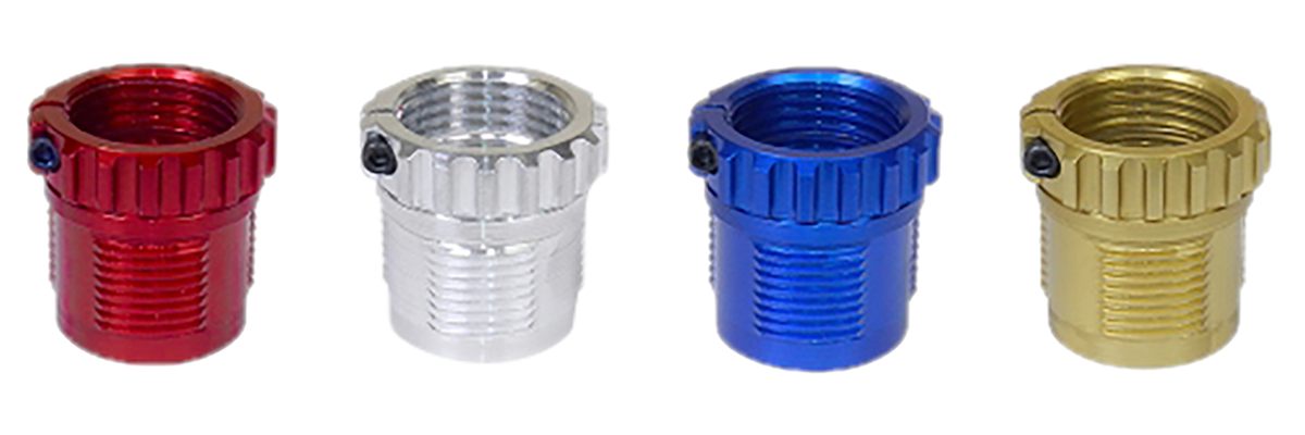 Lee Precision 90095 Red/Silver/Blue/Gold Aluminum 4 Pack