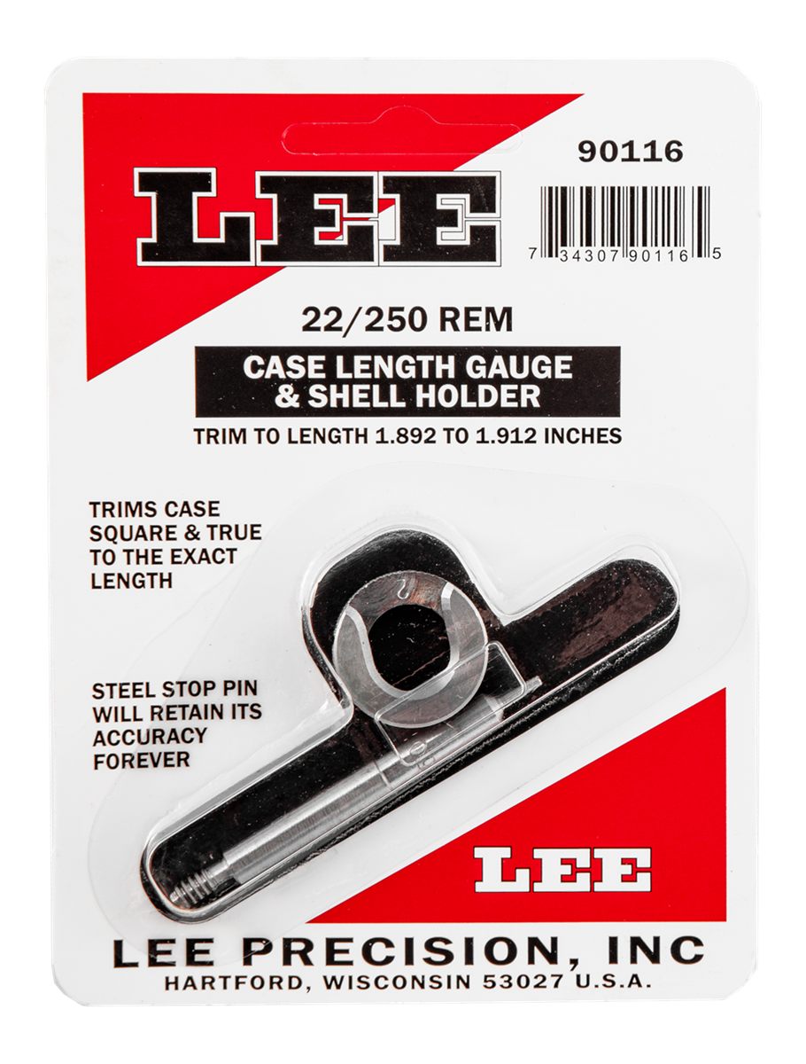 Lee Precision 22/250 Gauge/Holder