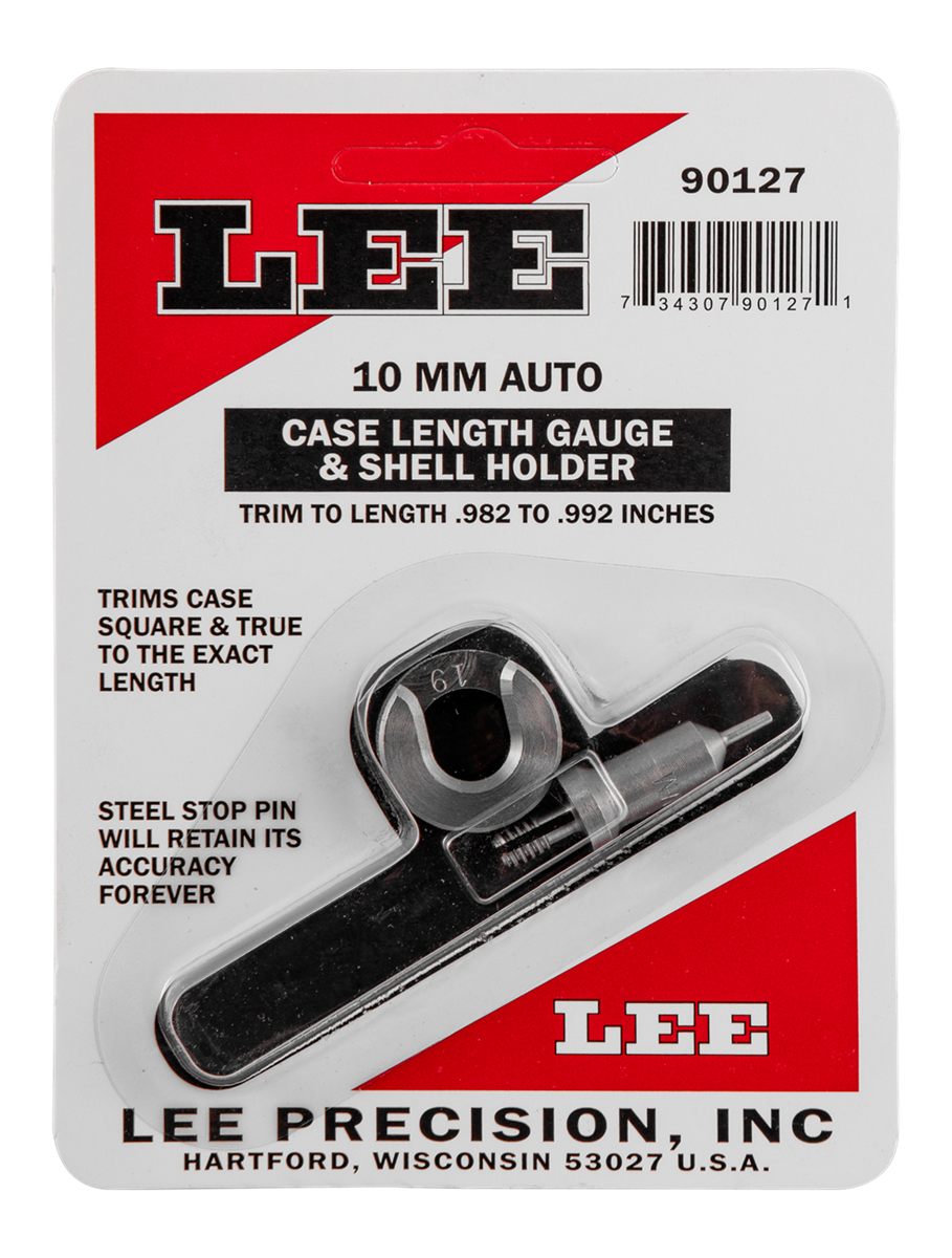 Lee Precision 10-mm Auto Gauge/Holder