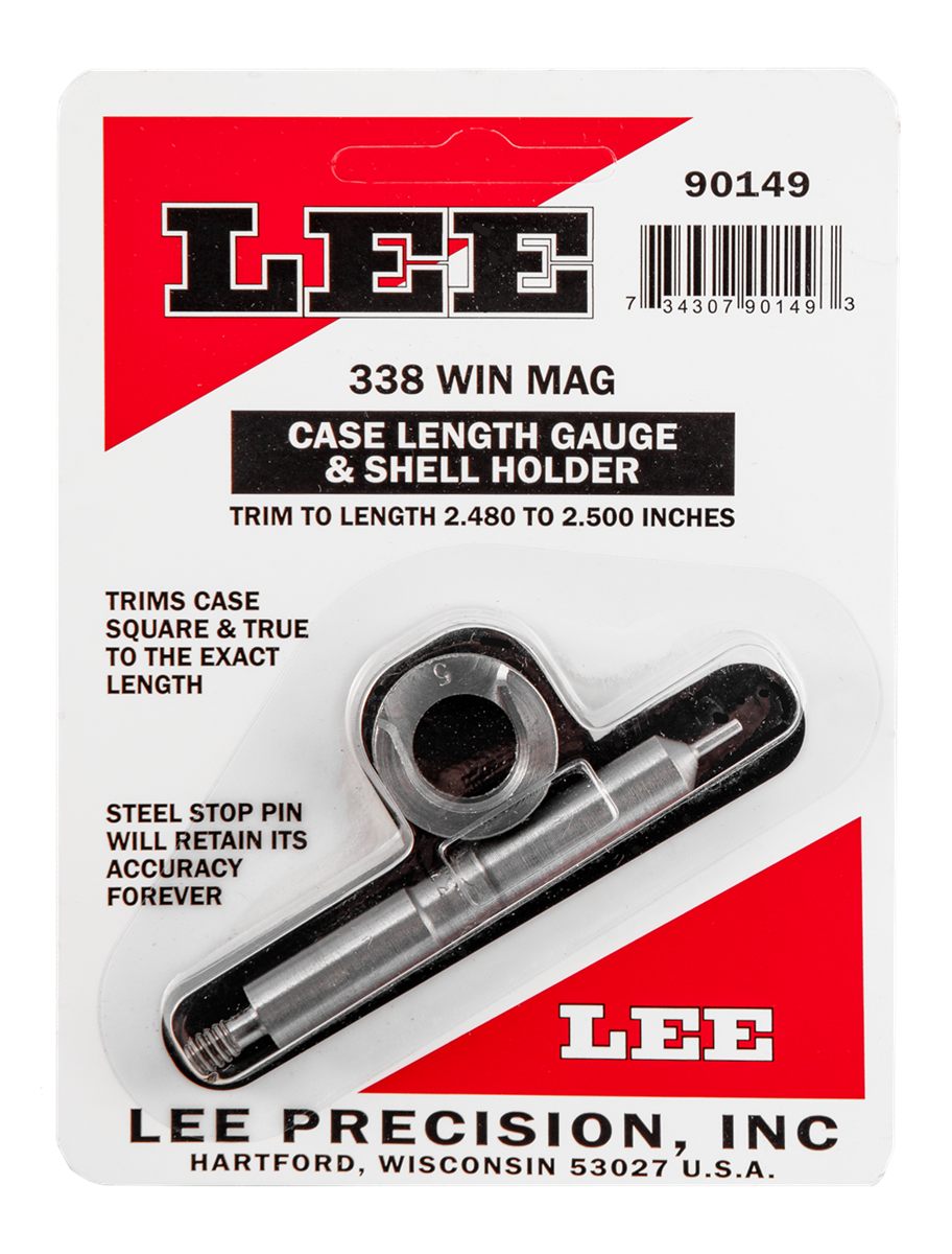 LEE PRECISION 338 Win Mag Gauge/Holder