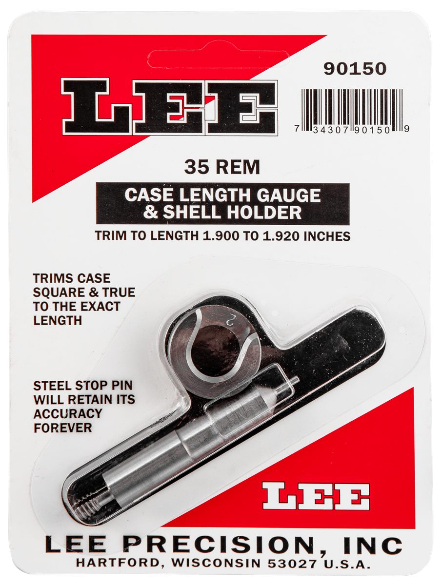 Lee Precision 35 Rem Gauge/Holder