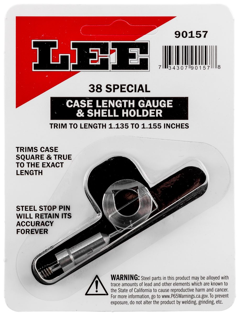 Lee Precision 38 Special Gauge/Holder