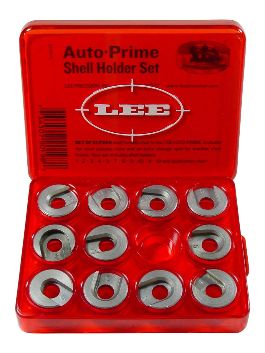 Lee Precision 90196 Red Auto Prime Shellholder Storage Box