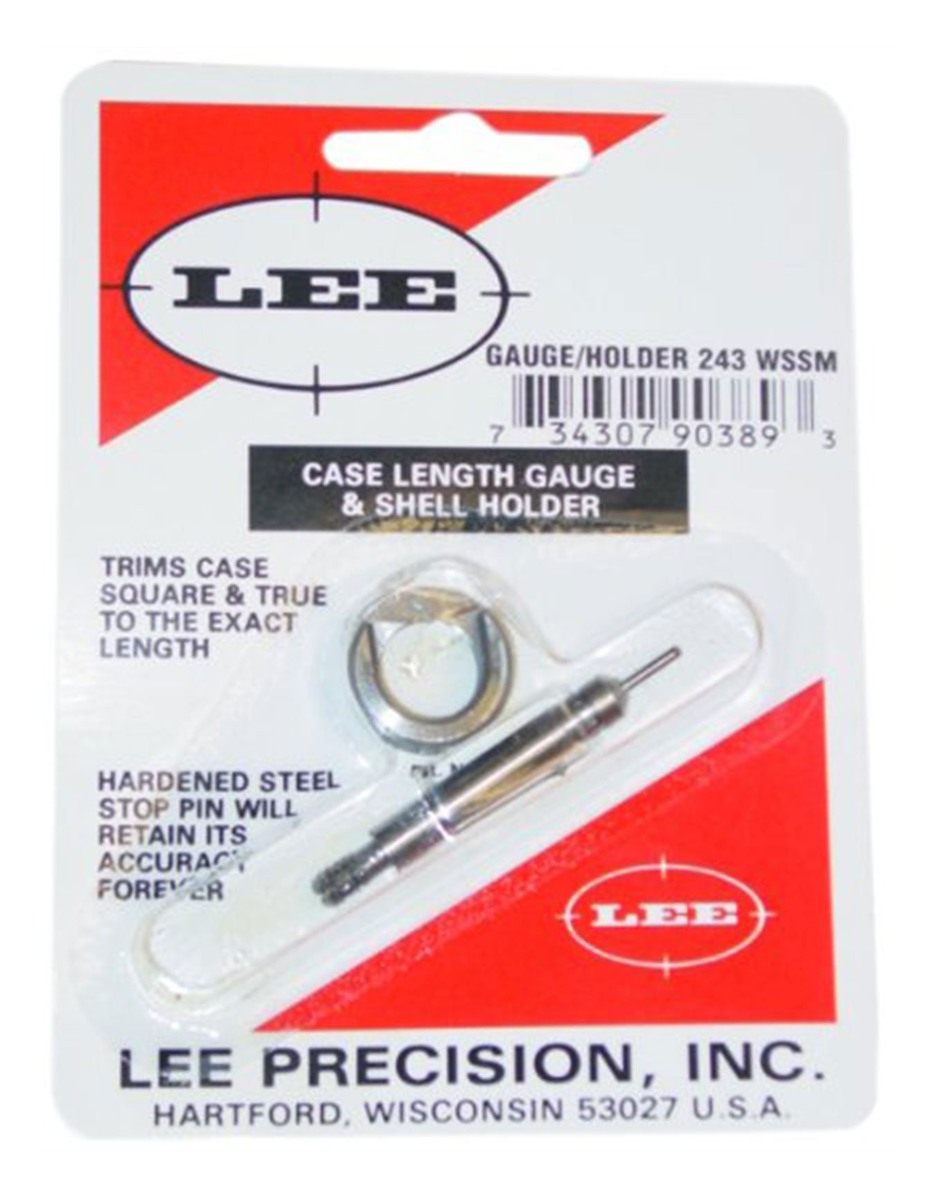Lee Precision 243 WSSM Gauge/Holder