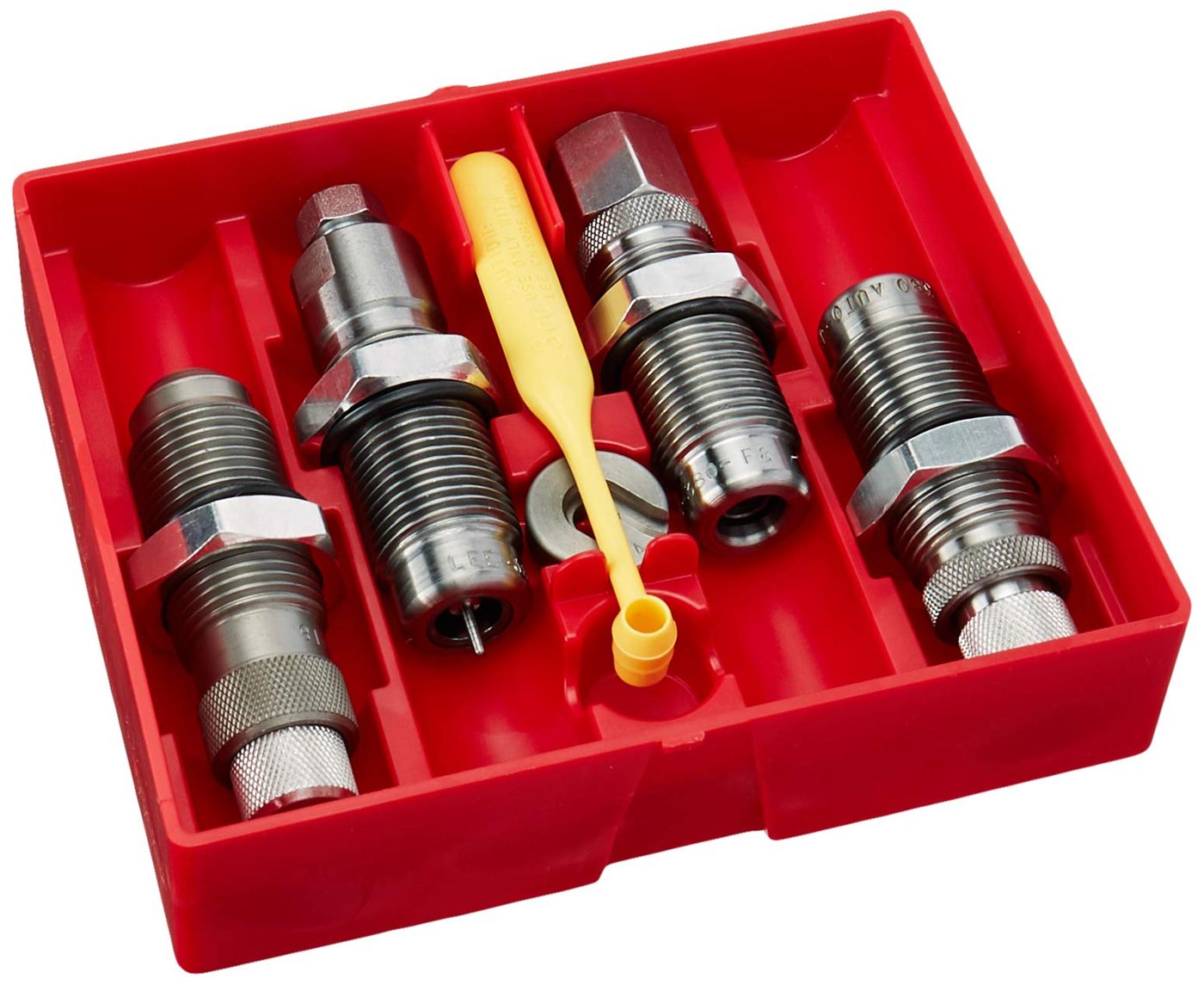 Lee Precision ENG 90447 380ACP Deluxe 4-Die Set, Black view 2