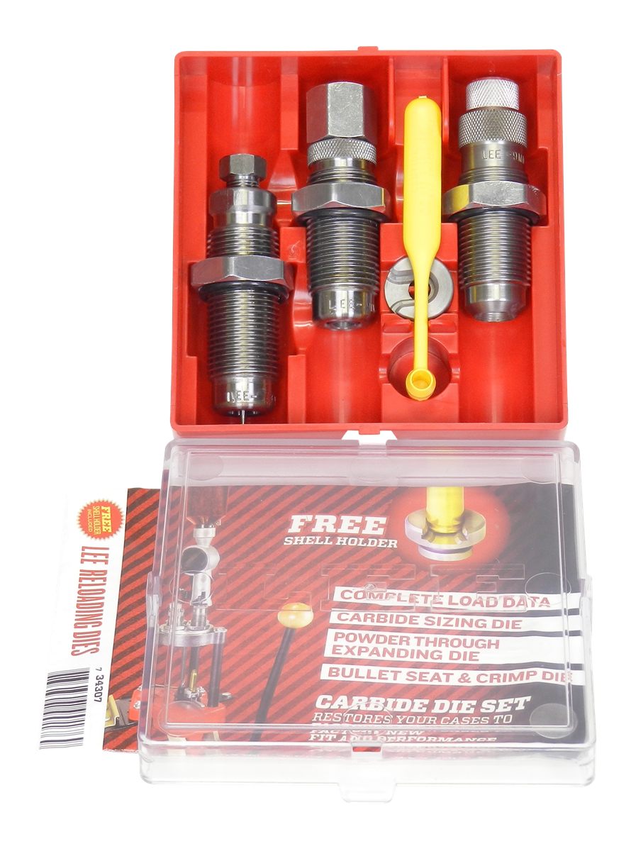 Lee Precision 9-mm Luger Carbide 3-Die Set (Silver)